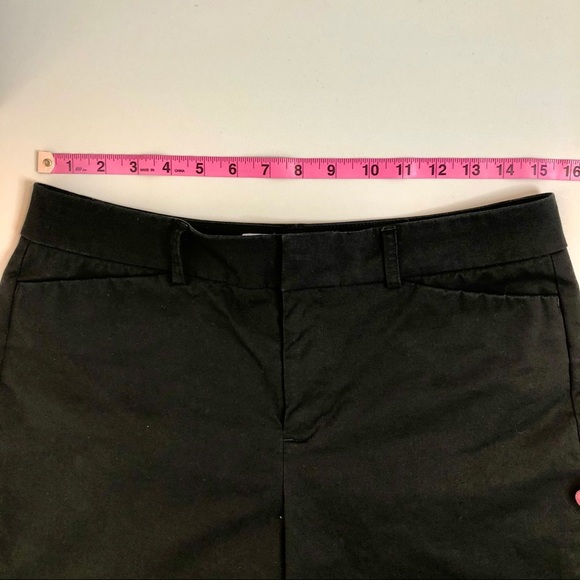 Dockers Black Dress Shorts Button/Double Hook Sz 8 - Picture 8 of 8